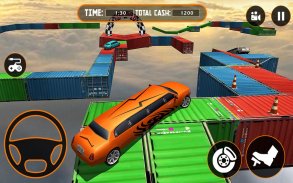 Impossible Limo Driving stunt screenshot 9