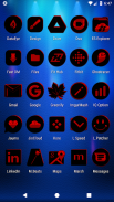 Black and Red Icon Pack Paid screenshot 2