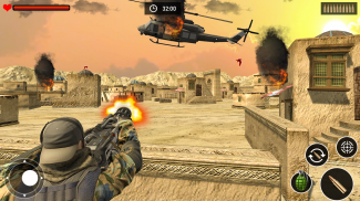 Free Squad Firing :Gun Desert Shooter Battleground screenshot 7