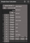 Simple Bike Gear Calculator screenshot 3