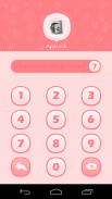 AppLock Theme Pink screenshot 2
