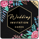 Invitation maker Wedding Birthday Greeting card Icon