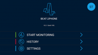 Beat2Phone ECG screenshot 1