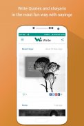 WeWrite - Best Quotes & story writing app screenshot 4