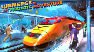 Bullet Train Simulator Underwater Game screenshot 9