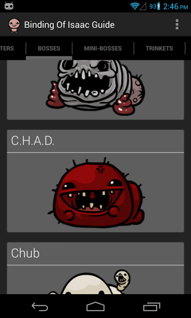 binding of isaac android