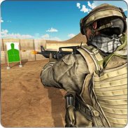 Tentera Combat Menembak Latihan amalan permainan screenshot 4