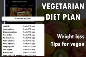 Vegetarian Diet Plan screenshot 3