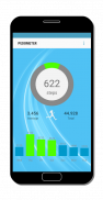 podómetro - contador de pasos y calorias screenshot 2