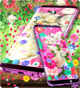 Flowers bouquet live wallpaper screenshot 6