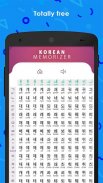 Korean Memorizer - learn to write and read Hangul screenshot 1