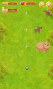 Collect Eggs -avoiding animals screenshot 1