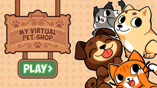 My Virtual Pet Shop - Cute Animal Care Game screenshot 0