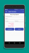 EMI, FD, RD - Bank Calculator screenshot 4