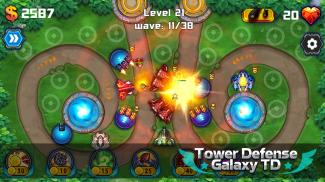 Tower Defense: Galaxy TD screenshot 1