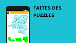 Carte Quiz Puzzle 2020 - RDC Congo - Province screenshot 0