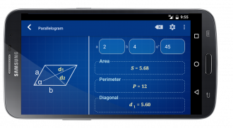 Geometria Calculadora screenshot 12