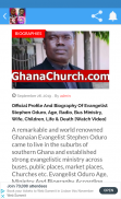 Ghana Gospel Evangelist Oduro screenshot 5