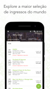 Ingressos viagogo screenshot 1