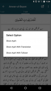 Anwar-ul-Bayan - Quran Translation and Tafseer screenshot 4