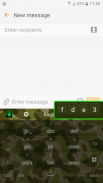 Green Military Keyboard screenshot 4