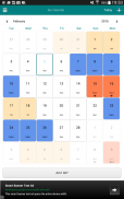 My Shift Planner - Personal Shift Work Calendar screenshot 1