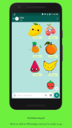 Fruit Sticker App for WhatsApp screenshot 0