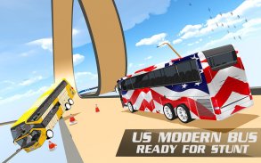 Real Mega Ramp Bus Stunt: Fearless Bus Driver 2019 screenshot 10