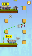 Rope Puzzle Free: Fly Rescue screenshot 1