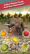 Triceratops Simulator การแข่งสัตว์เลี้ยงไดโนเสาร์ screenshot 1