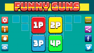 Funny Guns: 2 4 Player Games screenshot 1
