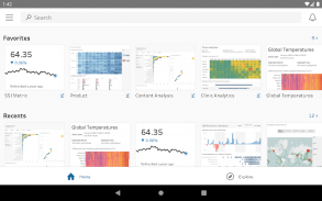 Tableau Mobile for BlackBerry screenshot 3