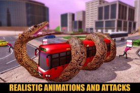 Angry Anaconda City Attack Simulator screenshot 0