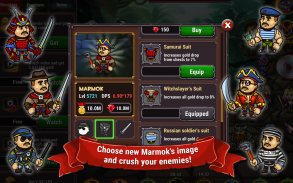 Marmok's Team Monster Crush RPG кликер screenshot 5
