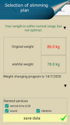 Weight and BMI tracker screenshot 5