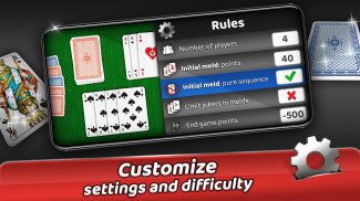 Rummy - offline card game screenshot 9