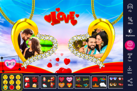 Love Locket Dual Photo Frame screenshot 4