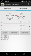 Star-Delta Calculator screenshot 1