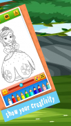 Cute Princess Coloring Pages screenshot 2