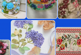 Ribbon embroidery designs screenshot 2