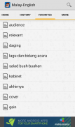 Malay<>English Dictionary screenshot 2