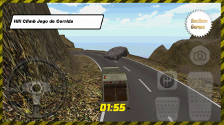 Caminhão de lixo Hill Climb HD screenshot 0