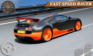 Bugatti car racing simulator screenshot 0