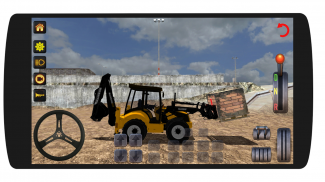 Excavator Loader Realistic Simulation screenshot 0