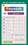 Paystub Maker: Easy Paycheck screenshot 3