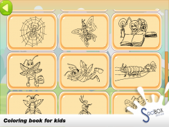 livro insetos colorir screenshot 6