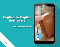 English To English Dictionary Offline screenshot 0