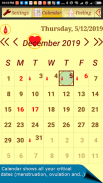 Menstrual Cycle Calendar screenshot 2