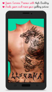 Man Tattoo Photo Suit screenshot 0