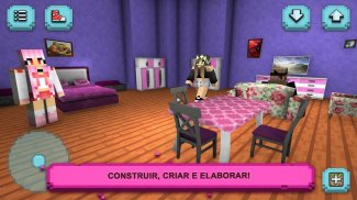 Girls World Exploration: Crafting e construção screenshot 1